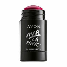 Акція на Румяна-стiк для обличчя Avon Viva La Pink Сила пурпуру, 4 г від Eva