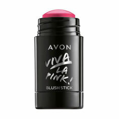 Акція на Румяна-стiк для обличчя Avon Viva La Pink Рожева експресiя, 4 г від Eva