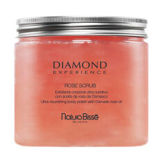 Акція на Скраб для тіла Natura Bisse Diamond Experience Rose Scrub, 600 мл від Eva