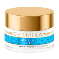 Акція на Зволожувальний крем для обличчя Dermika Meritum Forte Face Cream для сухої, нормальної та чутливої шкіри, 50 мл від Eva