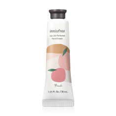 Акция на Парфумований крем для рук Innisfree Jeju Life Perfumed Hand Cream 06 Peach, 30 мл от Eva
