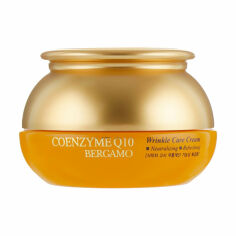 Акція на Регенерувальний крем для обличчя Bergamo Coenzyme Q10 Wrinkle Care Cream від зморщок, із коензимом та гіалуроновою кислотою, 50 г від Eva
