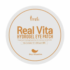 Акція на Гідрогелеві патчі для шкіри навколо очей Prreti Real Vita Hydrogel Eye Patch, 60 шт, 84 г від Eva