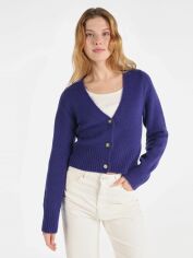 Акція на Кардиган в'язаний жіночий Colin's CL1065260PRP L Purple від Rozetka