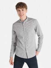 Акція на Сорочка бавовняна чоловіча Colin's CL1064821GRA XXL Gray від Rozetka