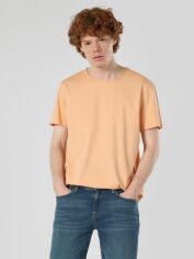 Акція на Футболка бавовняна довга чоловіча Colin's CL1058580-LOR 3XL Light Orange від Rozetka