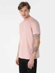 Акція на Футболка бавовняна довга чоловіча Colin's CL1058592-PPO XL Powder Pink від Rozetka