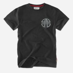Акція на Футболка бавовняна довга чоловіча Dobermans Aggressive Celtic TS81BK 3XL Чорна від Rozetka