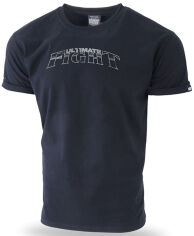 Акція на Футболка бавовняна довга чоловіча Dobermans Aggressive Ultimate Fight II TS173BK 2XL Чорна від Rozetka