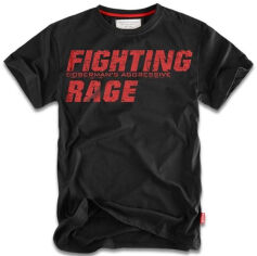 Акція на Футболка бавовняна довга чоловіча Dobermans Aggressive Fighting Rage TS26BK XL Чорна від Rozetka