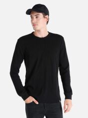 Акція на Лонгслів чоловічий Colin's CL1061771BLK S Black від Rozetka
