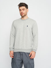 Акція на Світшот чоловічий Polo Ralph Lauren 11197. 2 XL Сірий від Rozetka