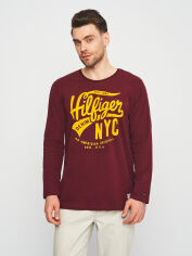 Акція на Світшот чоловічий Tommy Hilfiger 6941. 40 2XL Бордовий від Rozetka