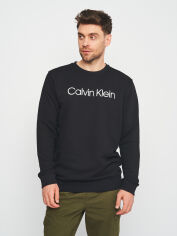 Акція на Світшот чоловічий Calvin Klein Jeans 11193. 1 S Чорний від Rozetka