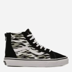Акція на Підліткові високі кеди для хлопчика Vans Sk8-Hi VN0007PVN421 38.5 Принт від Rozetka