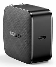 Акція на Ugreen USB-C Wall Charger GaN CD217 65W Black (70817) від Stylus
