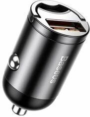 Акция на Baseus Car Charger Tiny Star Mini 30W Gray (VCHX-A0G) от Stylus