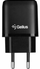 Акція на Gelius Wall Charger USB+USB-C Pro X-Duo GP-HC014 QC3.0/PD20W Black від Stylus