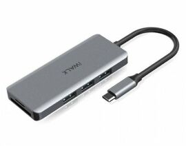 Акція на iWalk Adapter USB-C to 3xUSB+SD Gray (ADH006) від Stylus