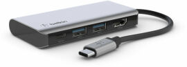 Акція на Belkin Adapter USB-C to HDMI+2xUSB+USB-C (AVC006BTSGY) від Stylus