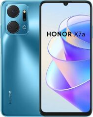 Акція на Honor X7A 4/128GB Ocean Blue (UA UCRF) від Stylus