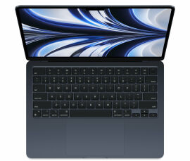 Акція на Apple MacBook Air 13" M2 256Gb Midnight Custom (Z160000AZ) 2022 від Stylus