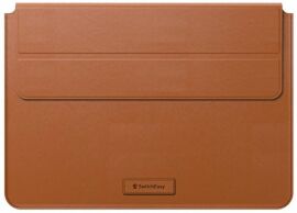 Акція на SwitchEasy EasyStand Leather Sleeve Saddle Brown (GS-105-232-201-146) for MacBook 13-14" від Stylus