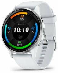 Акція на Garmin Venu 3 Silver Stainless Steel Bezel with Whitestone Case and Silicone Band (010-02784-00) від Stylus