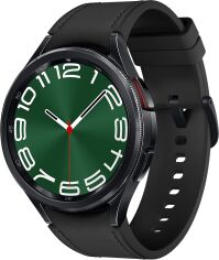 Акция на Samsung Galaxy Watch 6 Classic 47mm Black with Hybrid Eco-Leather Black Band (SM-R960NZKA) от Stylus