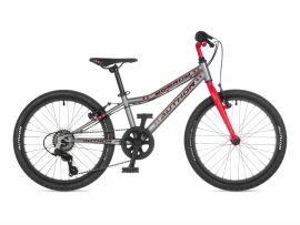 Акция на Велосипед Author 2023 Energy 20 рама 10 подростковый серо-красный (2023016) от Stylus