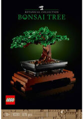 Акція на Конструктор Lego Icons Bonsai Tree Дерево Бонсай (10281) від Stylus