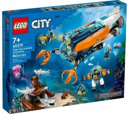 Акція на Конструктор Lego City Подводная лодка глубоководных исследователей (60379) від Stylus