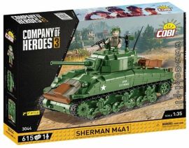 Акция на Конструктор Cobi Company of Heroes 3 Танк M4 Шерман, 615 деталей от Stylus