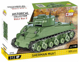 Акция на Конструктор Cobi Вторая Мировая Война Танк M4 Шерман, 312 деталей от Stylus