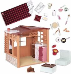 Акція на Игровой набор Our Generation Дом с аксессуарами Cozy Cabin (BD37961) від Stylus