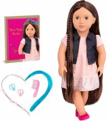 Акция на Кукла Our Generation Кейлин 46 см с растущими волосами, брюнетка (BD31204Z) от Stylus