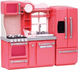 Акция на Набор мебели Our Generation Кухня для гурманов 94 аксессуара розовая (BD37365Z) от Stylus