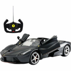 Акція на Машинка на радиоуправлении Ferrari LaFerrari Aperta Rastar 75860 черная, 1:14 від Stylus