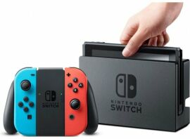Акція на Nintendo Switch Console with Neon Red & Blue Joy-Con від Stylus