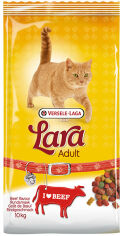 Акція на Сухой корм Lara Adult Beef flavour для котов премиум 10 кг (410622) від Stylus