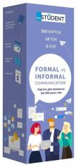 Акция на Formal vs Informal Communication. Картки для вивчення англійських слів от Stylus