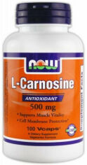 Акція на Now Foods Carnosine 500 Mg 100 Vcaps Л-Карнозин від Stylus