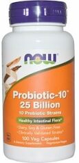 Акция на Now Foods Probiotic-10 25 billion 100 veg caps от Stylus