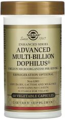 Акция на Solgar Advanced Multi-Billion Dophilus Non-Dairy 60 veg caps Пробиотики дофилус комплекс от Stylus