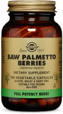 Акція на Solgar Saw Palmetto Berries 100 Vegetable Capsules від Stylus