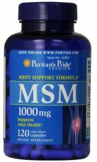 Акція на Puritan's Pride Msm 1000 mg, 120 caps від Stylus