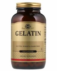Акція на Solgar Natural Gelatin with Calcium Carbonate 1680 mg Солгар Желатин 250 капсул від Stylus