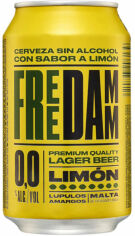 Акція на Упаковка пива безалкогольного Free Damm Lemon, светлое фильтрованное, 0% 0.33л x 24 банки (EUR8410793296139) від Stylus