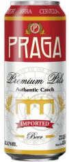 Акція на Упаковка пива Praga Premium Pils, светлое фильтрованное, 4.7% 0.5л х 24 банки (EUR8593875219490) від Stylus