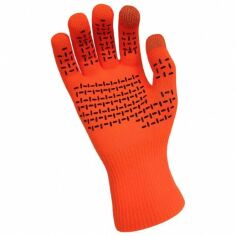 Акция на Мужские перчатки DexShell ThermFit Gloves водонепроницаемые оранжевые L (DG326TS-BOL) от Stylus